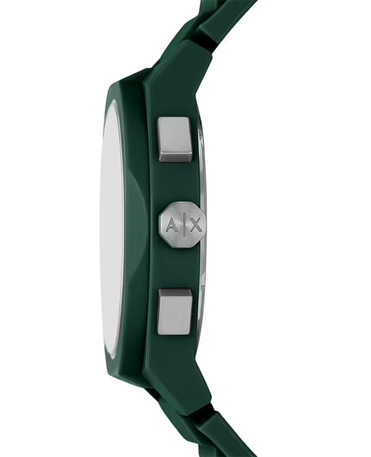 Armani Exchange Armani Exchange Rafael AX4163,  италия мужские часы на браслете силикон боковой вид